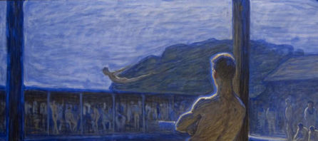 Eugène Jansson målade Stockholm i blått