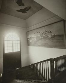 Fotografi av trapphuset på Thielska Galleriet