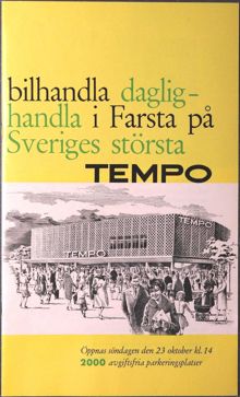 ”Bilhandla” på Tempo i Farsta
