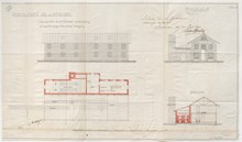 Ritningar till J. O. Wengströms Mekaniska Snickerifabrik i Tanto 1881