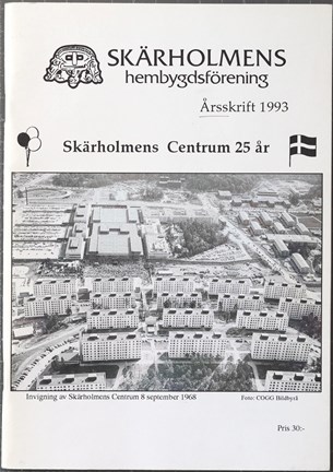 Årsskrift om Skärholmens centrums 25 - årsjubileum