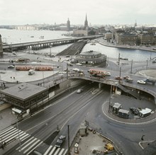 Trafik vid Slussen