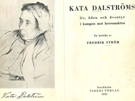 Omslagsbild Kata Dalströms liv