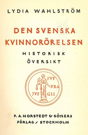 Omslagsbild Den svenska kvinnorörelsen