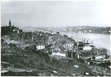 Vy över Finnboda varv